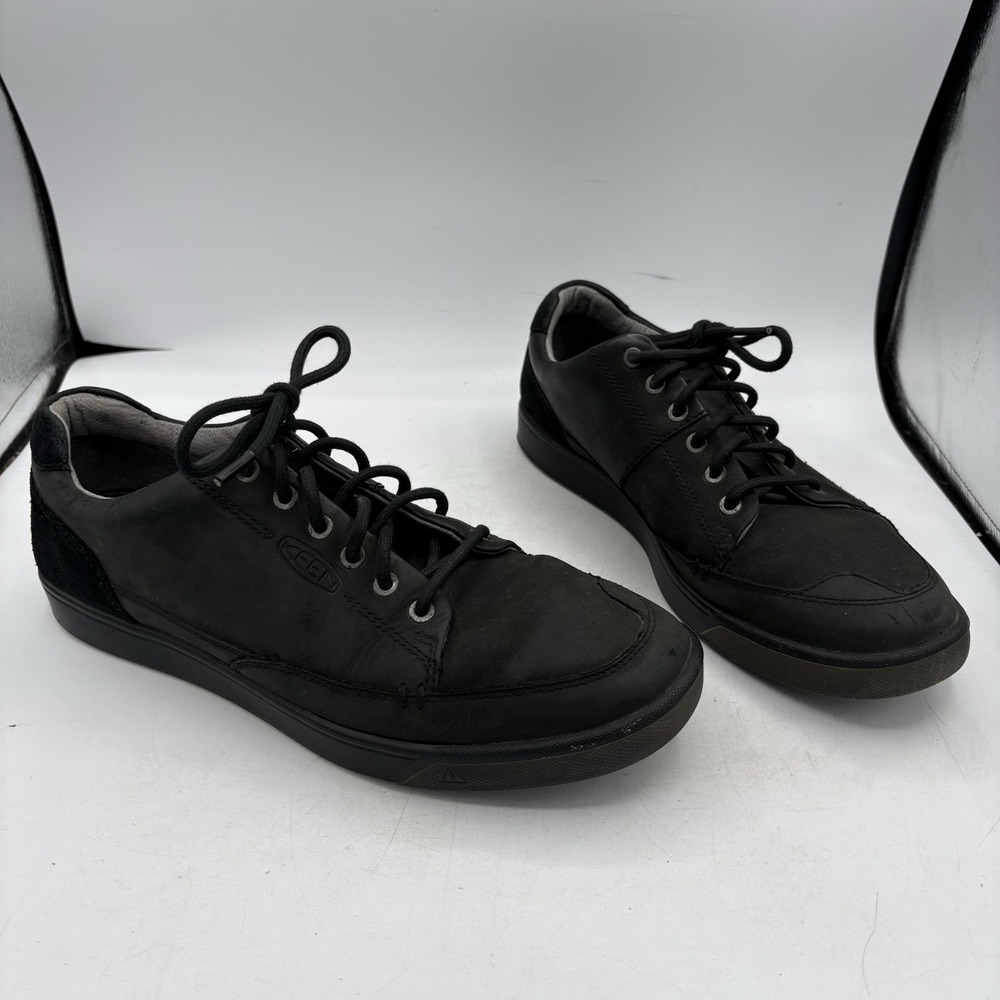 Keen Shoes Mens Size 11.5 Glenhaven Sneakers Black Lace Up